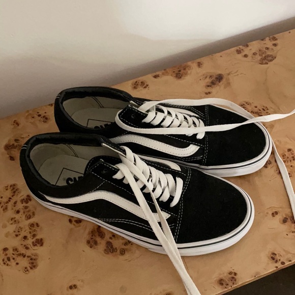 Vans Shoes - Vans Old Skool Black Suede 6.5 M / 8 W